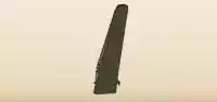 箏のシルエット