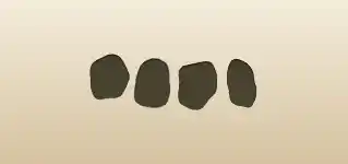 ルーン文字のシルエット