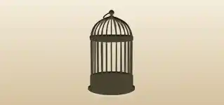 タロットカードのシルエット