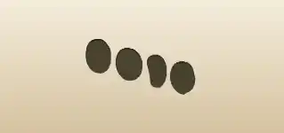 ルーン文字のシルエット