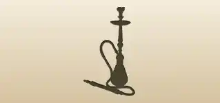 Hookah silhouette