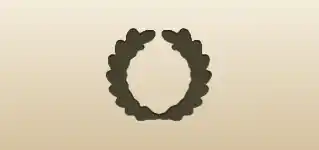 Laurel Wreath silhouette