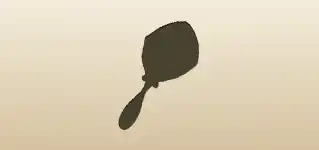 Hand Mirror silhouette