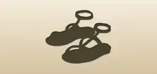 Sandals silhouette