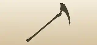 Scythe silhouette