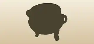 Cauldron silhouette