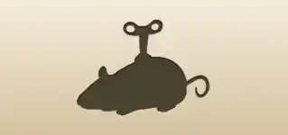 Wind-up Mouse silhouette