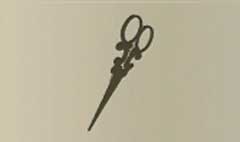 Scissors silhouette #3