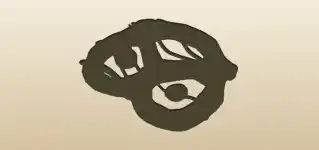 Pretzel silhouette