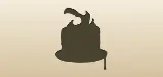 Cake silhouette
