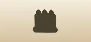 Cake silhouette