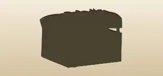 Monster Chest silhouette