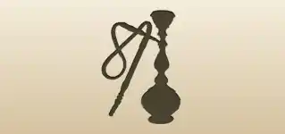 Hookah silhouette