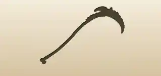 Scythe silhouette