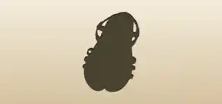 Sandals silhouette