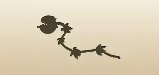 Venus Flytrap silhouette