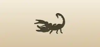Scorpion silhouette