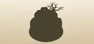 Cake silhouette