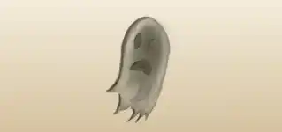 Ghost silhouette