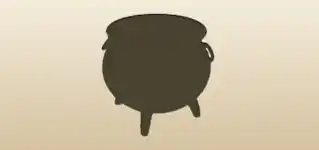 Cauldron silhouette