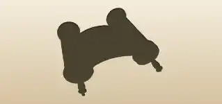 Scroll silhouette