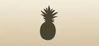 Pineapple silhouette