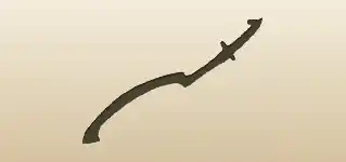 Khopesh Sword silhouette