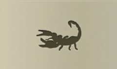 Scorpion silhouette #1