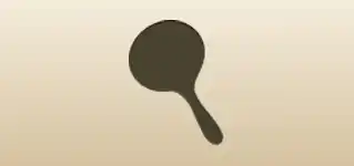 Hand Mirror silhouette