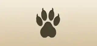 Paw Print silhouette