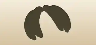 Bananas silhouette
