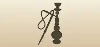 Hookah silhouette