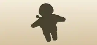 Voodoo Doll silhouette