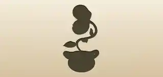 Venus Flytrap silhouette