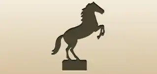 ウマのシルエット