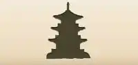 Pagoda silhouette