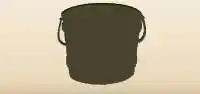 Wooden Bucket silhouette