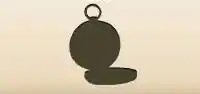 Compass silhouette