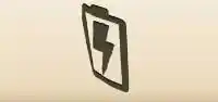 Lightning Symbol silhouette