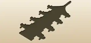 仏塔のシルエット