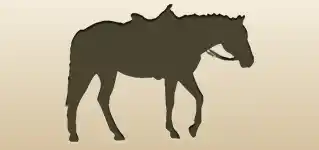 ウマのシルエット