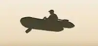 Inflatable Boat silhouette
