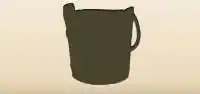 Wooden Bucket silhouette
