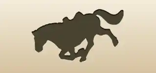 ウマのシルエット