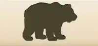 Bear silhouette
