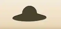 Straw Hat silhouette