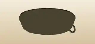 バスケットのシルエット