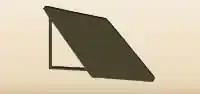 Solar Panel silhouette