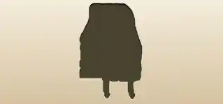 救命胴衣のシルエット