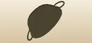 バスケットのシルエット